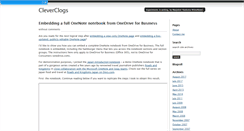 Desktop Screenshot of cleverclogs.org